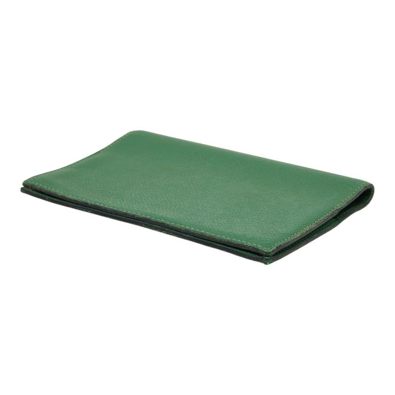Hermes Agenda GM Notebook Cover Green Leather — view 4