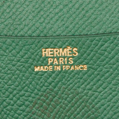 Hermes Agenda GM Notebook Cover Green Leather — view 7