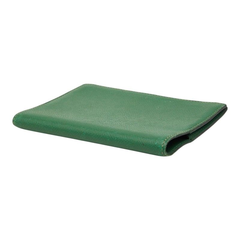 Hermes Agenda GM Notebook Cover Green Leather — view 5