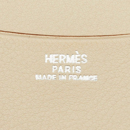 Hermes Agenda GM Notebook Cover Beige Leather — view 7