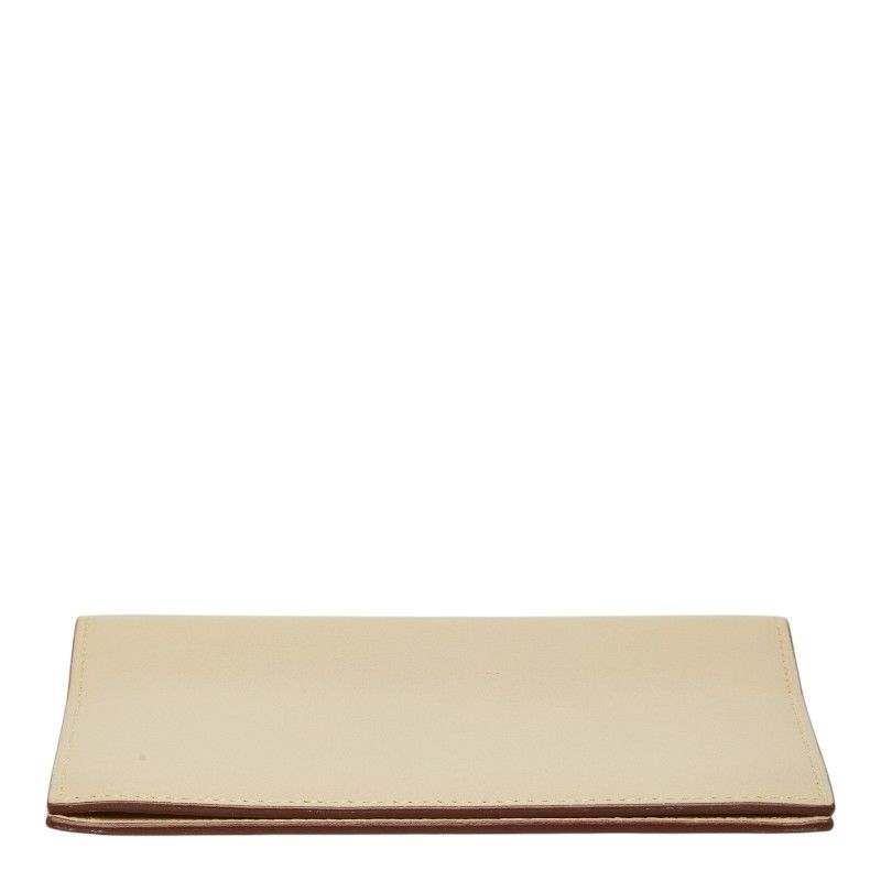 Hermes Agenda GM Notebook Cover Beige Leather — view 3