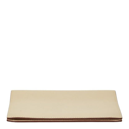 Hermes Agenda GM Notebook Cover Beige Leather — view 3