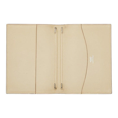 Hermes Agenda GM Notebook Cover Beige Leather — view 6