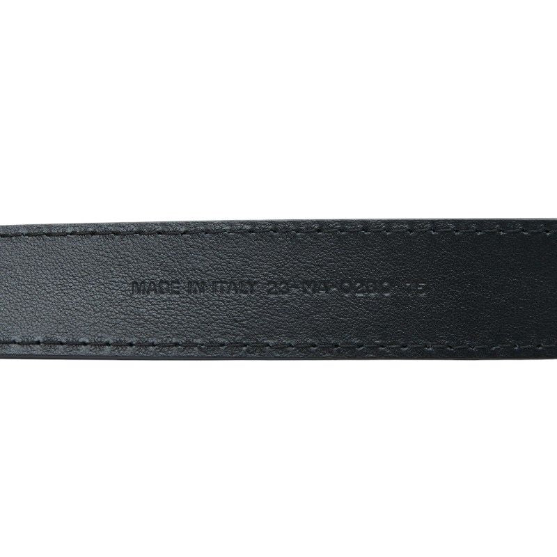 Dior D-fence Defense Logo Buckle Belt 75 Black Calf — view 6