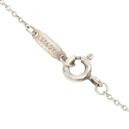 Tiffany & Co Daisy Key Diamond Necklace Silver — view 6