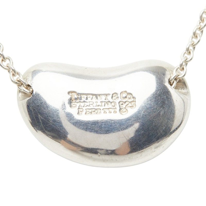 Tiffany & Co Bean Necklace Silver — view 3