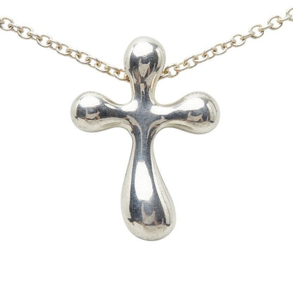 Tiffany & Co Small Cross Necklace Silver — view 2