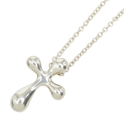 Tiffany & Co Small Cross Necklace Silver