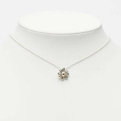 Tiffany & Co Daisy Flower Necklace Silver — view 7