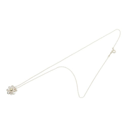 Tiffany & Co Daisy Flower Necklace Silver — view 4