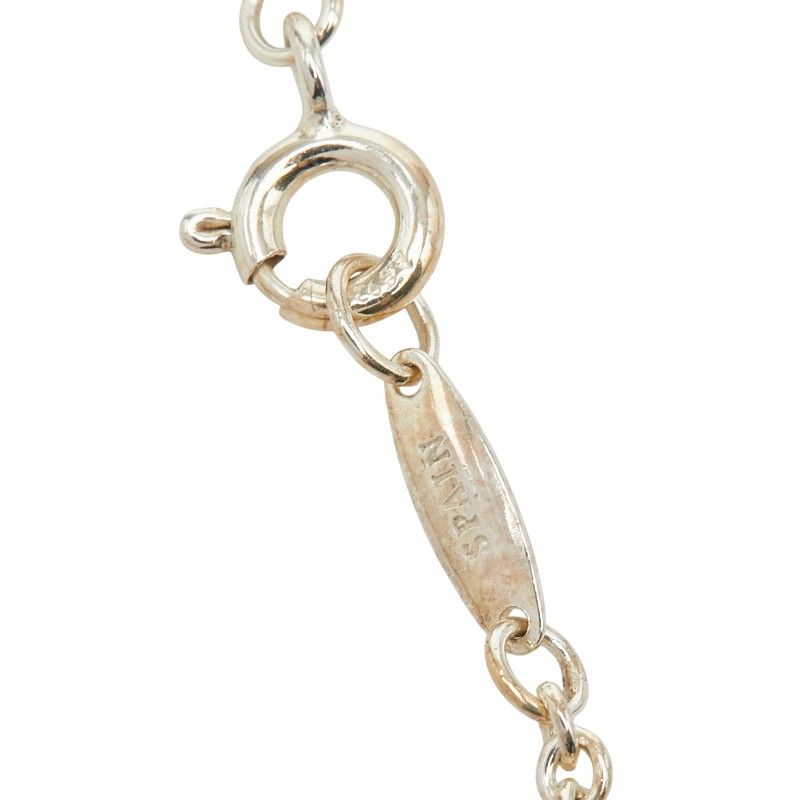 Tiffany & Co Double Open Heart Lariat Necklace Silver — view 8