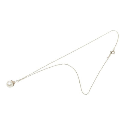 Tiffany & Co Ziegfeld Pearl Necklace Silver — view 4