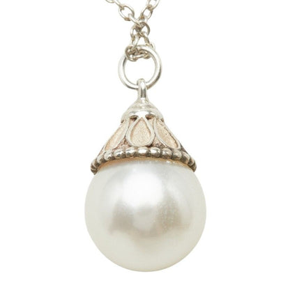 Tiffany & Co Ziegfeld Pearl Necklace Silver — view 3
