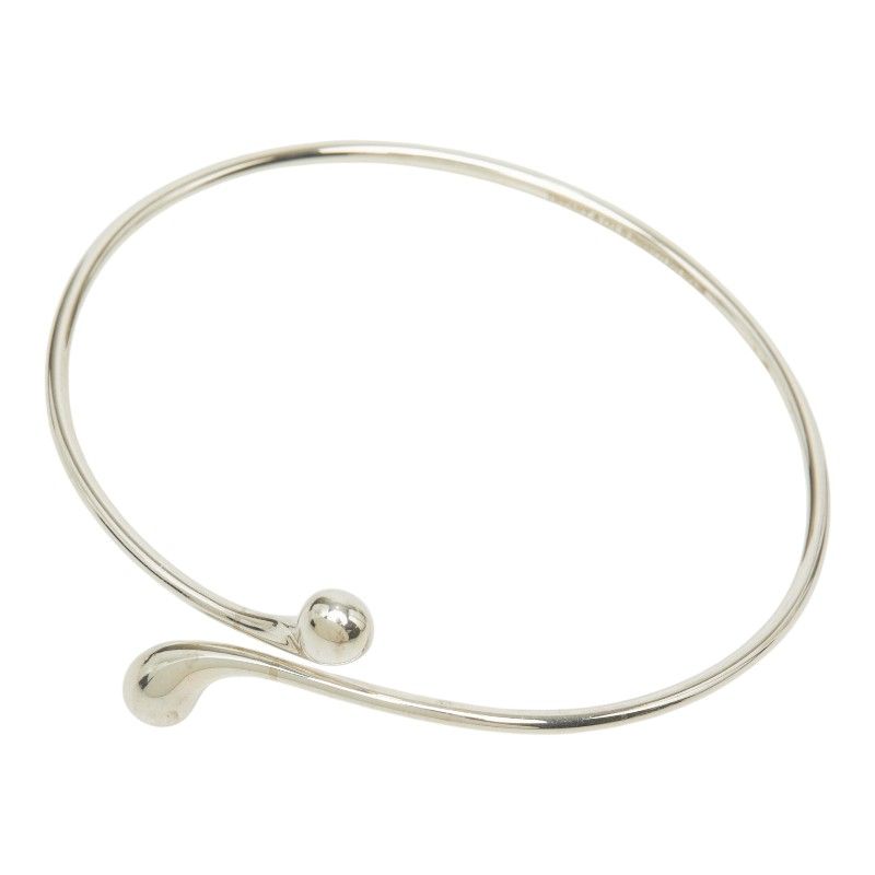 Tiffany & Co Teardrop Bangle Silver Bracelet