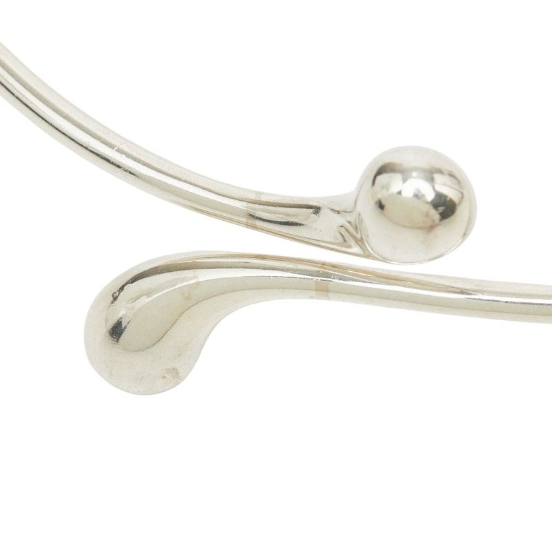 Tiffany & Co Teardrop Bangle Silver Bracelet — view 3