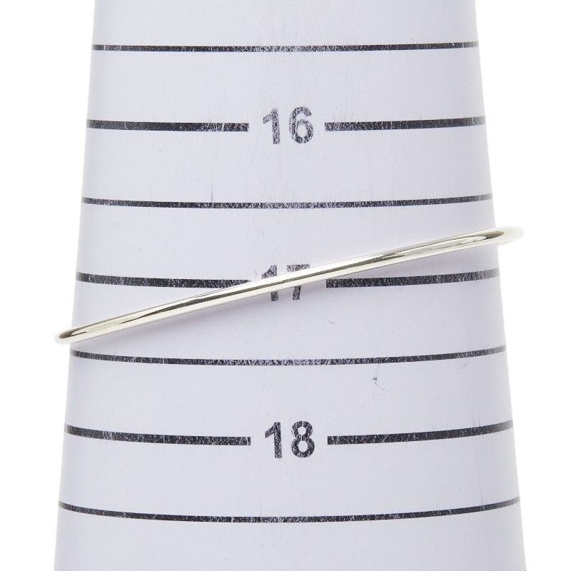 Tiffany & Co Teardrop Bangle Silver Bracelet — view 5