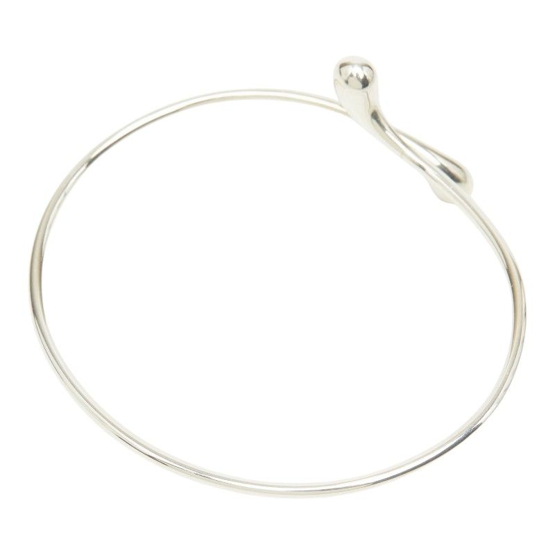 Tiffany & Co Teardrop Bangle Silver Bracelet — view 2