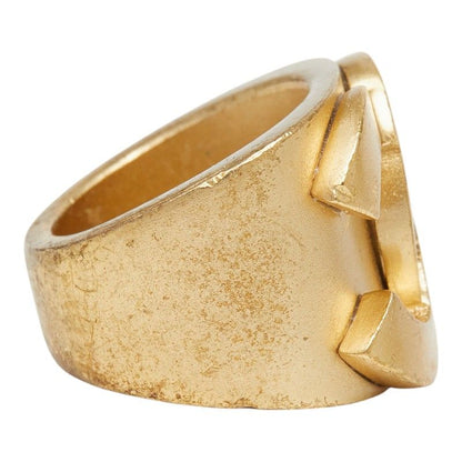 Chanel CC Logo Ring 01c Gold Plated — view 4