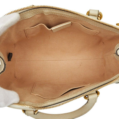 Gucci Ophidia Sherry Line Double Small 2-Way Shoulder Bag Ivory Leather — view 9