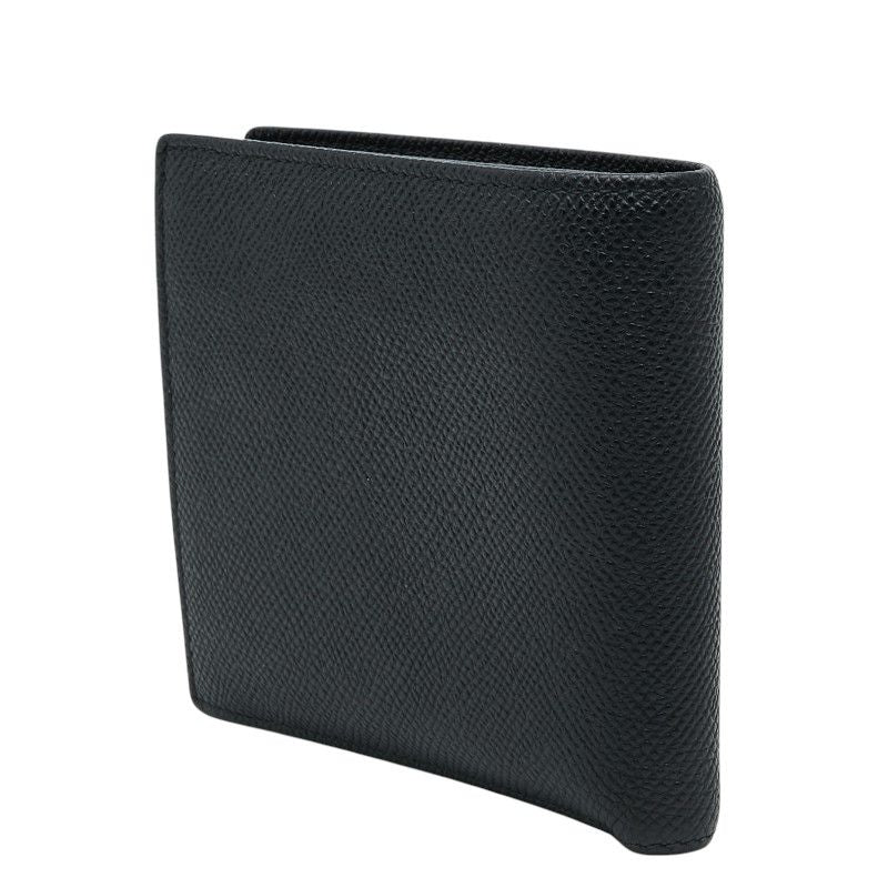 Bvlgari Bifold Wallet Black Leather — view 2
