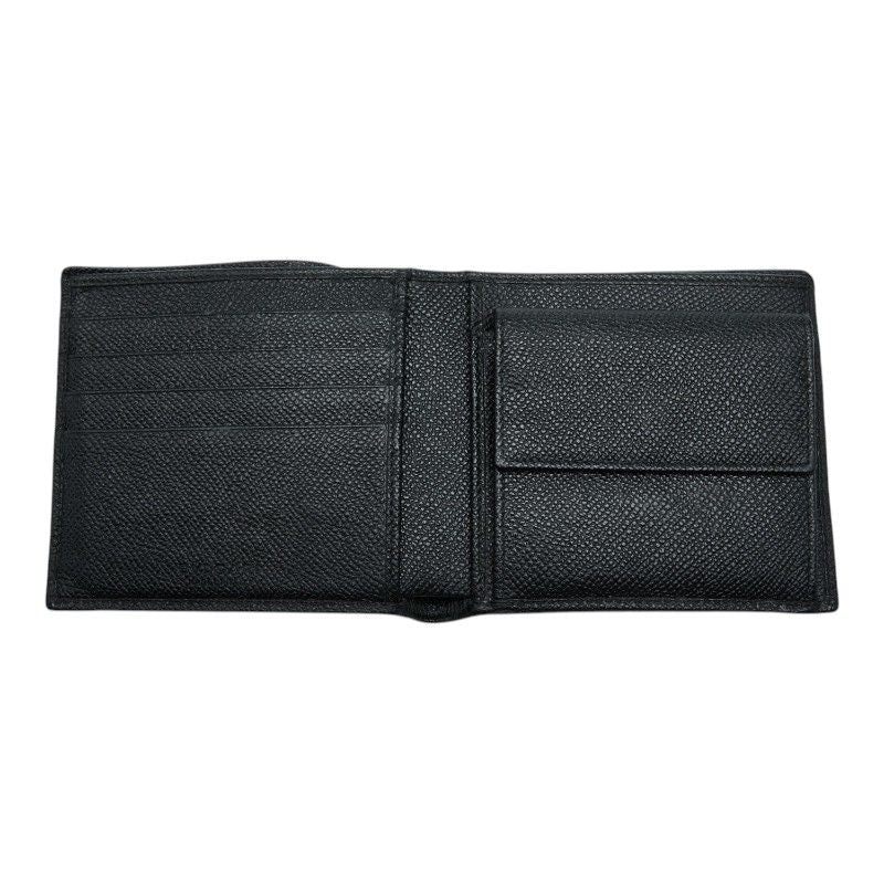 Bvlgari Bifold Wallet Black Leather — view 6