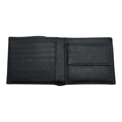 Bvlgari Bifold Wallet Black Leather — view 6