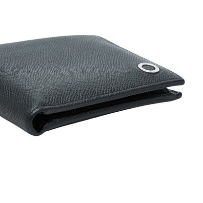 Bvlgari Bifold Wallet Black Leather — view 4