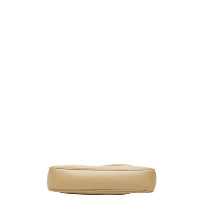 Chanel CC Logo Tote Beige Leather — view 3