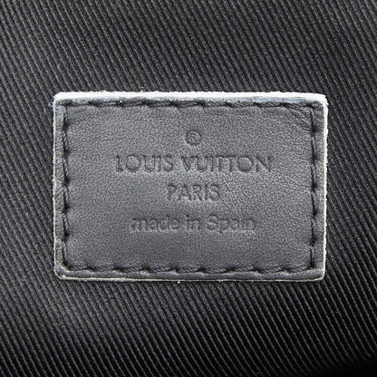 Louis Vuitton Damier Infini District PM Shoulder Bag Navy Leather — view 9