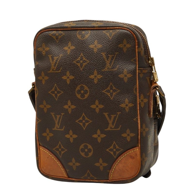 Louis Vuitton Monogram Amazon Crossbody Shoulder Bag Brown Leather — view 2