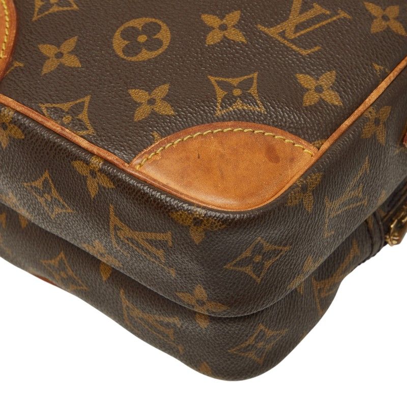 Louis Vuitton Monogram Amazon Crossbody Shoulder Bag Brown Leather — view 6