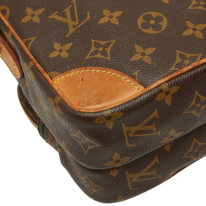Louis Vuitton Monogram Amazon Crossbody Shoulder Bag Brown Leather — view 7