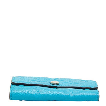 Louis Vuitton Monogram Empreinte Multicles 6 Key Case Blue Leather 1- Key Holder — view 3