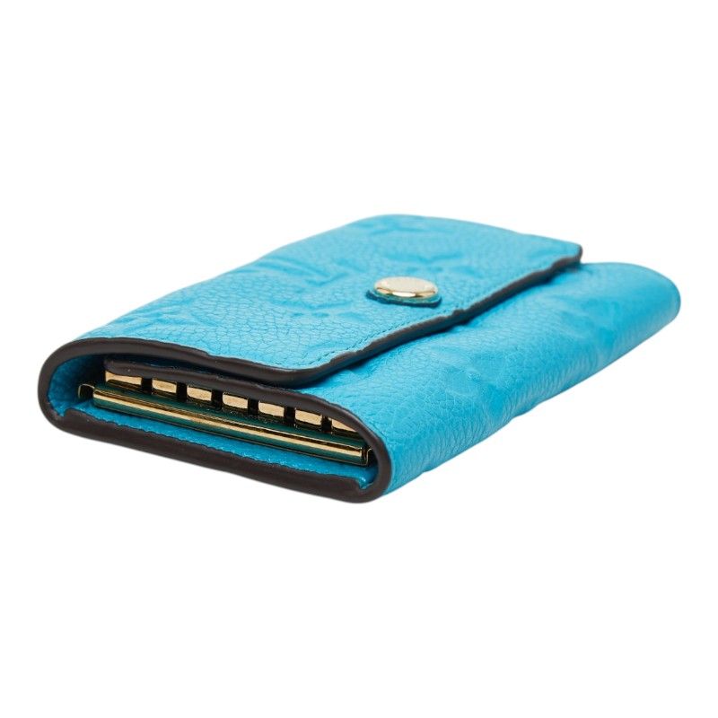 Louis Vuitton Monogram Empreinte Multicles 6 Key Case Blue Leather 1- Key Holder — view 5