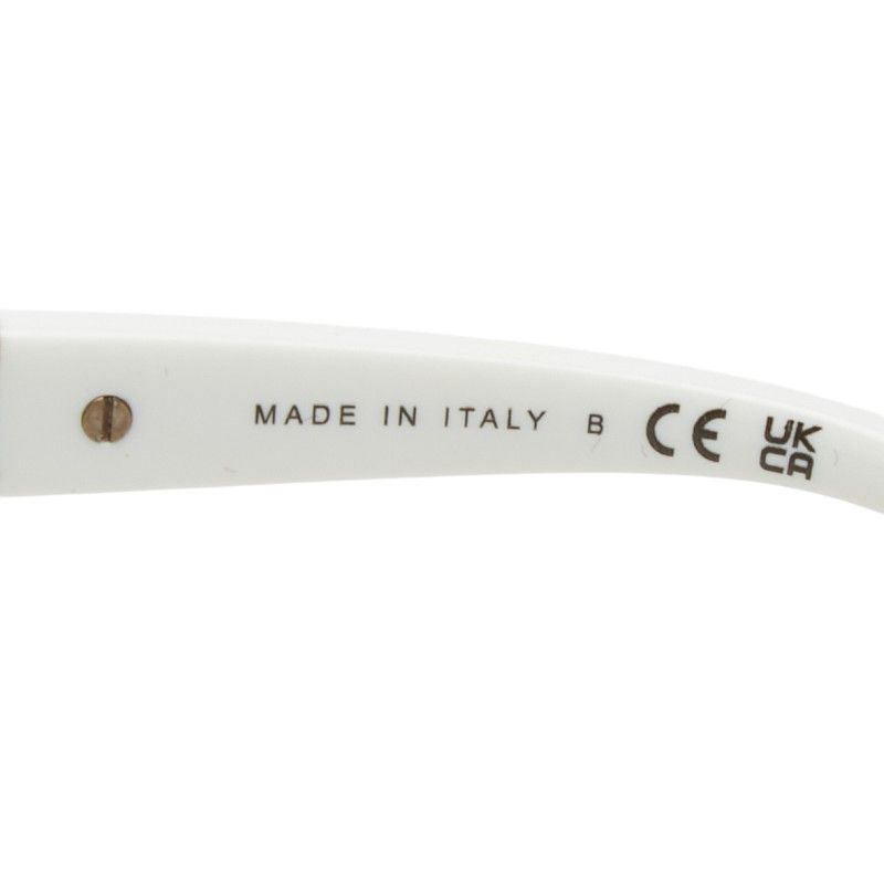 Chanel CC Logo Chain Gradient Sunglasses White Acetate 1- Eyewear — view 7