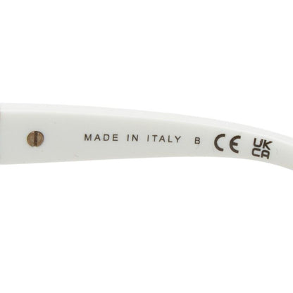 Chanel CC Logo Chain Gradient Sunglasses White Acetate 1- Eyewear — view 7