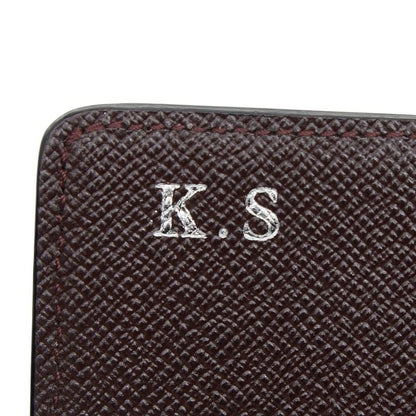 Louis Vuitton Epi Portefeuille Flor Wallet Wine Red Multicolor Patent Leather — view 8