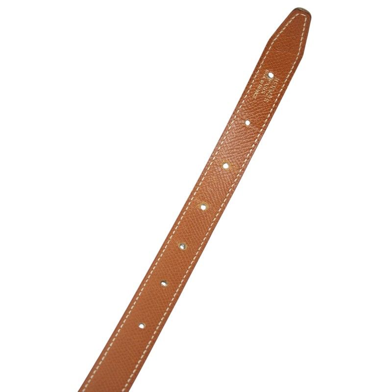 Hermes Constance Belt Reversible 65 Black Brown Box Calf Courchevel — view 5