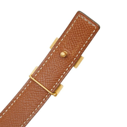 Hermes Constance Belt Reversible 65 Black Brown Box Calf Courchevel — view 6