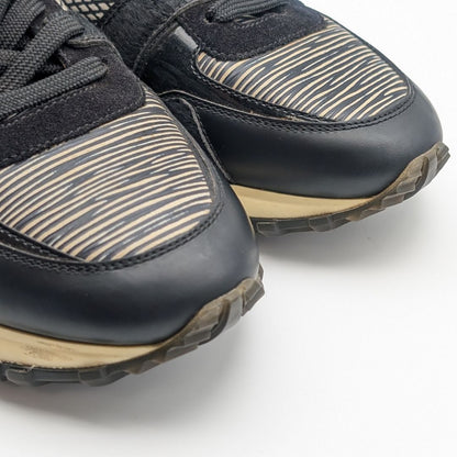 Louis Vuitton Run Away Line Epi Leather Calf Hair Sneakers Rare — view 7