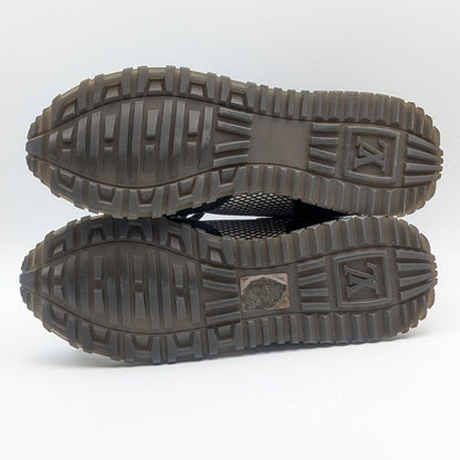 Louis Vuitton Run Away Line Epi Leather Calf Hair Sneakers Rare — view 8