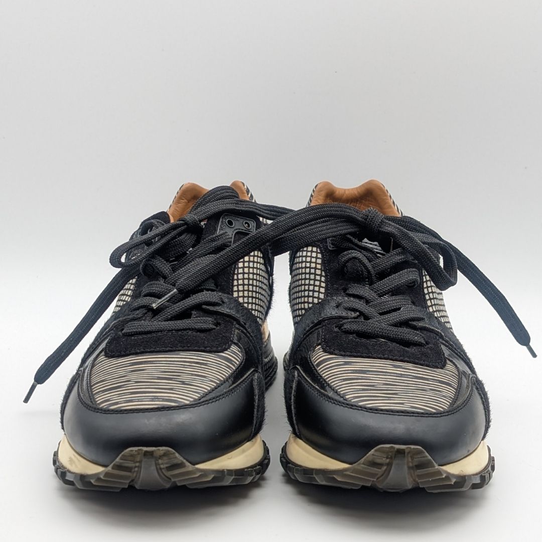 Louis Vuitton Run Away Line Epi Leather Calf Hair Sneakers Rare — view 3