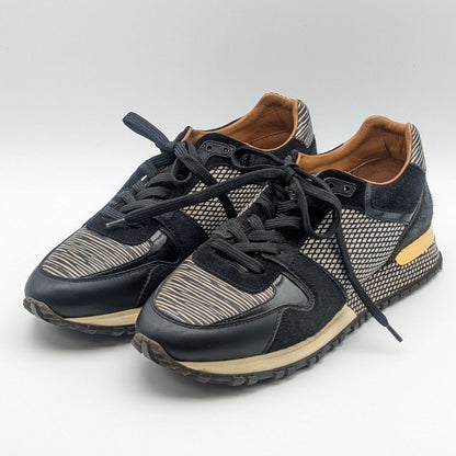 Louis Vuitton Run Away Line Epi Leather Calf Hair Sneakers Rare