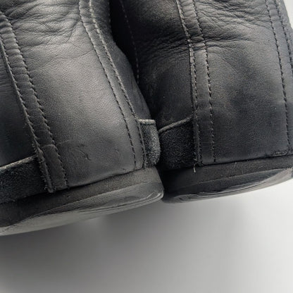 Hermes Quick Sneakers Suede Leather Black Shoes — view 8