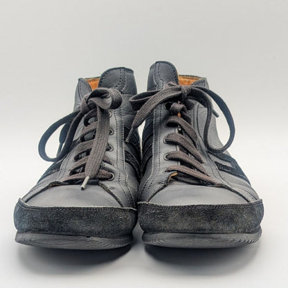 Hermes Quick Sneakers Suede Leather Black Shoes — view 3