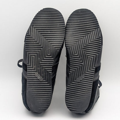 Hermes Quick Sneakers Suede Leather Black Shoes — view 6