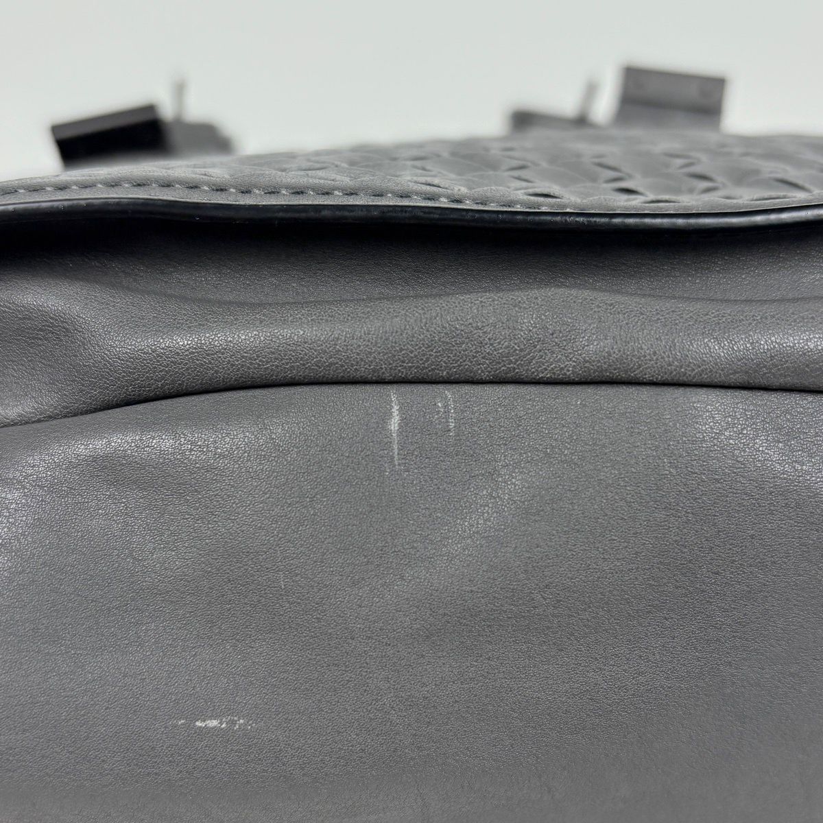 Bottega Veneta Intrecciato Tote Leather Gray — view 3