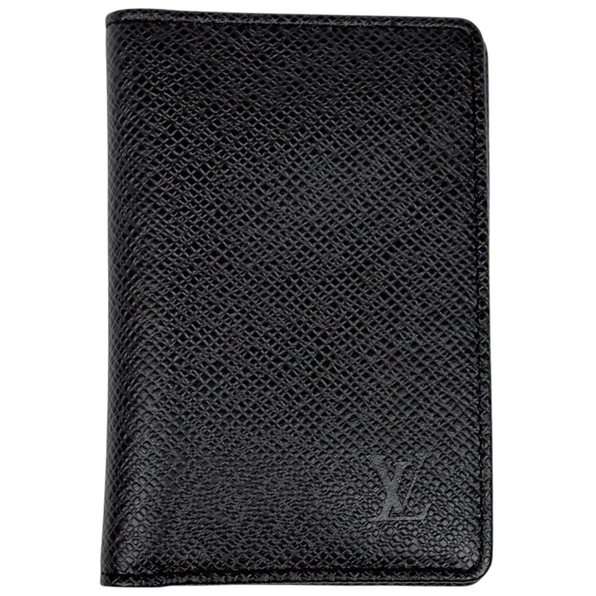Louis Vuitton Organizer de Poche Card Case Taiga Ardoise