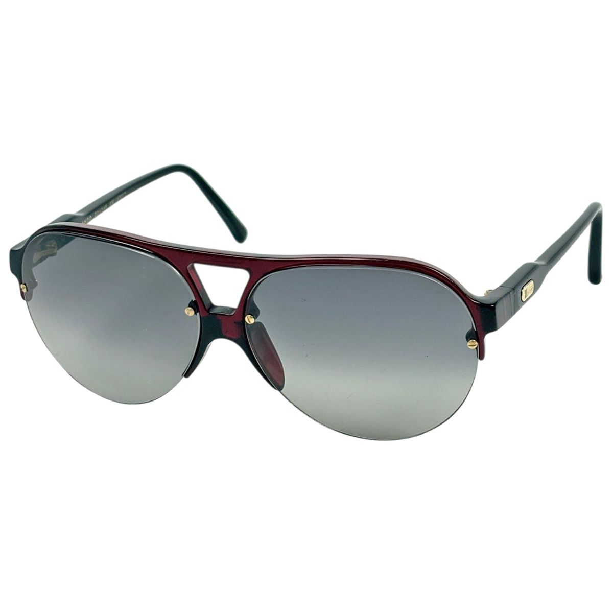 Louis Vuitton Logo Gradient Sunglasses Eyewear Acetate Bordeaux