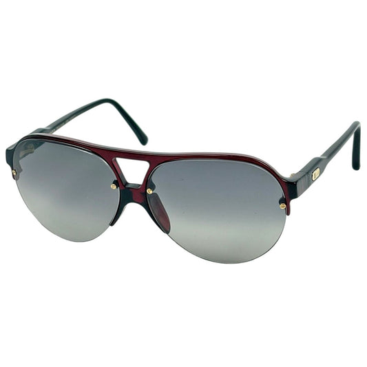 Louis Vuitton Logo Gradient Sunglasses Eyewear Acetate Bordeaux
